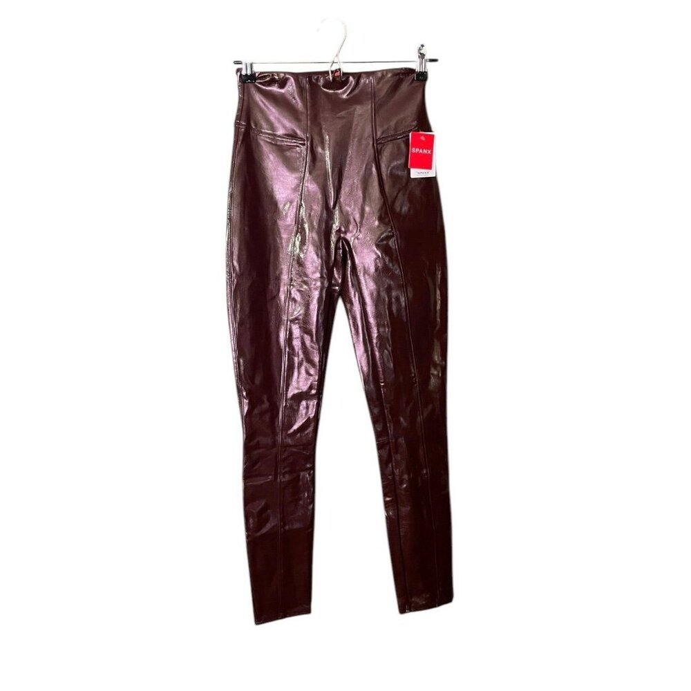 SPANX Faux Leather High Waist Pants